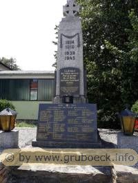 Kriegerdenkmal<br>Groglobnitz, Niederglobnitz, Klein Otten, Germanns, Hrmanns, Bsenneunzen, Maierhfen, Teichhuser