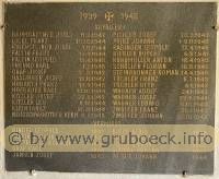 Gedenktafel in Kirche fr Gefallene 1939-1945
