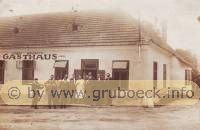 Gasthaus Grubeck Josef in Grillenstein.<br>Das Gasthaus wurde verkauft an Alois u. Elfriede Traxler (Kaufvertrag 24.3.1928)<br>frher Hausnr.12 heute Nr.76